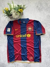 CAMISA DE FUTEBOL BARCELONA NIKE 2007/2008 HOME JERSEY LIGA TAMANHO XXL VINTAGE RARA, usado comprar usado  Enviando para Brazil