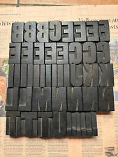 Vintage wooden letterpress for sale  LONDON