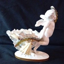 Porcelain figure group for sale  WORTHING