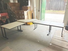 Schreibtisch bürotisch winkel gebraucht kaufen  Langquaid