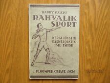 1930 JIU JITSU , WEIGHTLIFTING , TRACK AND FIELD MANUAL , 0 comprar usado  Enviando para Brazil