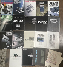 Vintage Roland Sintetizador Teclado Brochura Lote Enorme Anos 80 & 90 V Raro comprar usado  Enviando para Brazil