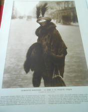 Silhouette Parisienne : La Dame à la Voilette Turque Antique Print 1914 comprar usado  Enviando para Brazil