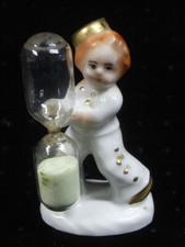 Ancien sablier porcelaine d'occasion  Équeurdreville-Hainneville