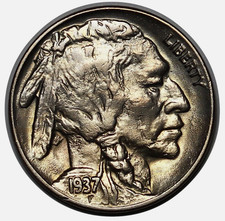 1937 buffalo nickel d'occasion  Expédié en Belgium