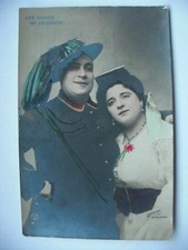 Stara kartka fotograficzna AK Le Bovios para Leonard Warszawa [C180] na sprzedaż  Wysyłka do Poland