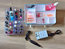 Herramienta de uñas eléctrica profesional para manicura/pedicura con accesorios y esmalte segunda mano  Embacar hacia Mexico