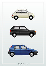Poster fiat small for sale  SWINDON