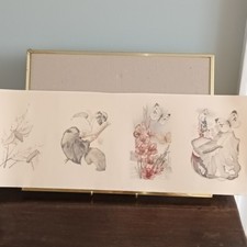 Ancienne gravure scolaire d'occasion  Villeneuve-la-Guyard
