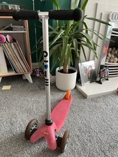 Niñas Rosa Mini Micro Scooter Bebé Rosa Gran Scooter de Lujo Niños Aprox 2-5 Años segunda mano  Embacar hacia Mexico
