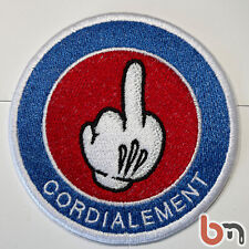 Ecusson cordialement patch d'occasion  Gradignan