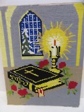 Finished needlepoint christmas for sale  Veneta