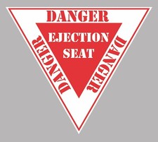 Sticker panneau danger d'occasion  Châtillon