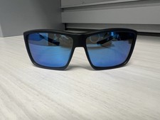 Usado, Óculos de sol Costa Rinconcito, armações pretas foscas, lentes espelhadas azuis comprar usado  Enviando para Brazil