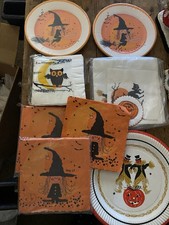 Suprimentos/itens de papel vintage para festas de Halloween comprar usado Suprimentos/itens de papel vintage para festas de Halloween comprar usado  Enviando para Brazil