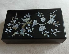 Oriental black lacquered for sale  MANCHESTER