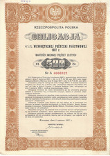 Staatsanleihe 500 zloty gebraucht kaufen  Duisburg