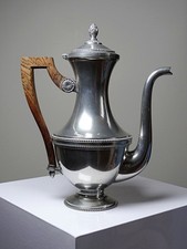 Cafetière vintage etain d'occasion  Saint-Gence
