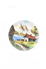 Piatto ceramica dipinto usato  Susegana