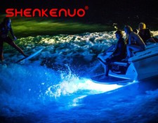 Kit de luzes pontão reboque arco impermeável deck de luz LED azul marinho EUA 5M comprar usado  Enviando para Brazil