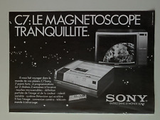 80s advertising sony d'occasion  Expédié en Belgium