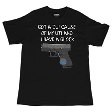 Camisa Glock, I got a DUI, Funny Gun shirt, Meme T-Shirt, Y2K, Gun shirt comprar usado  Enviando para Brazil