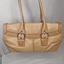 Usado, Bolsa Coach Couro Marrom Clássica Top Handle Tamanho Médio - Algumas Marcas = Barata comprar usado  Enviando para Brazil