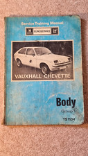 Vauxhall chevette service for sale  YORK