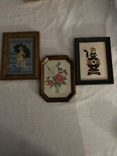 Set framed needlepoint for sale  Tallahassee