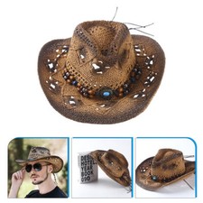 Chapeau cowboy tressé d'occasion  France