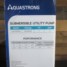 Esu100pm sump pump for sale  Leavenworth
