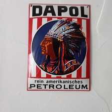 Emaille schild indianer gebraucht kaufen  Vaihingen an der Enz