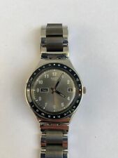 Usado, Relógio masculino anos 2000 Swatch Irony MAHAGANY SOLID YGS717G fabricado na Suíça dia/data 36 mm comprar usado  Enviando para Brazil