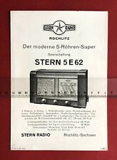 Rft bedienanweisung stern gebraucht kaufen  Dresden