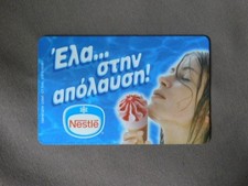 Chip Kaart gebruikt Griekenland 04/03 - NESTLÉ comprar usado  Enviando para Brazil