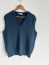 Colete de malha vintage azul-petróleo  comprar usado  Enviando para Brazil