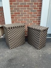 Pair faux rattan for sale  Elgin