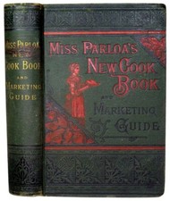 1881 ANTIQUE COOKBOOK VINTAGE COOKERY VICTORIAN RECIPES CONFECTIONERY PASTRY OLD comprar usado  Enviando para Brazil