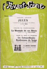 Scène journal théâtre d'occasion  France