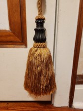 Curtain tassels gold for sale  Berwyn