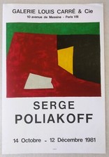 Poliakoff serge affiche d'occasion  Les Lilas