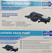 Jabsco shower drain for sale  COLCHESTER