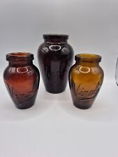 Brown glass virol for sale  TELFORD