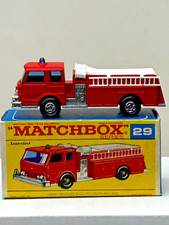 Matchbox Superfast No. Caminhão bombeiro 29 com caixa original, bom comprar usado  Enviando para Brazil