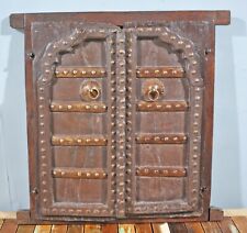 Painel de janela antigo de madeira para decoração de parede com moldura original antigo fino feito à mão comprar usado  Enviando para Brazil