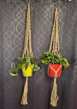 Vintage brown jute for sale  Grandville