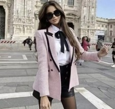 Zara structured blazer for sale  MANCHESTER