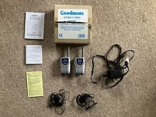 Goodmans walkie talkie for sale  EXETER