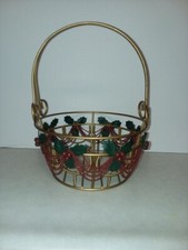 Christmas metal basket for sale  Lake City