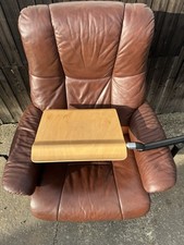 Brown leather ekornes for sale  BOSTON